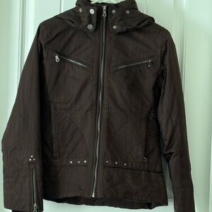 Obermeyer Women's Ski Jacket in Deep Brown
